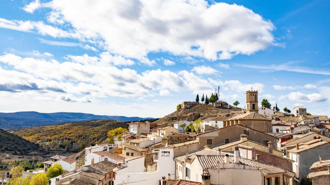 Апартаменты Atico Con Vistas En Albentosa La Torre Экстерьер фото